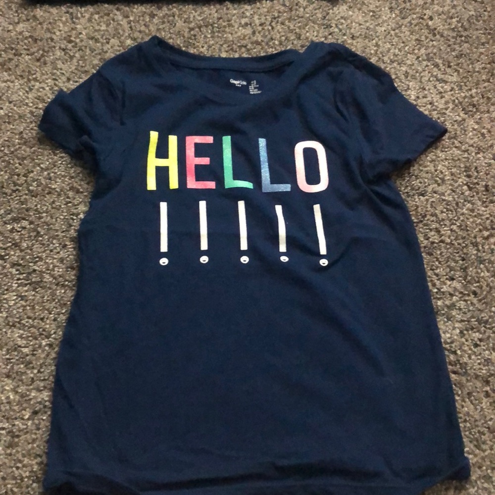 Gap Kids Hello!!!!! Shirt